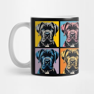 Pop Retro Cane Corso Art - Cute Puppy Mug